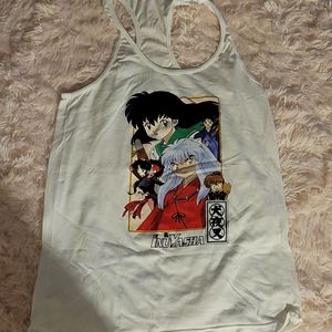 Inuyasha razorback tank top Women's XL